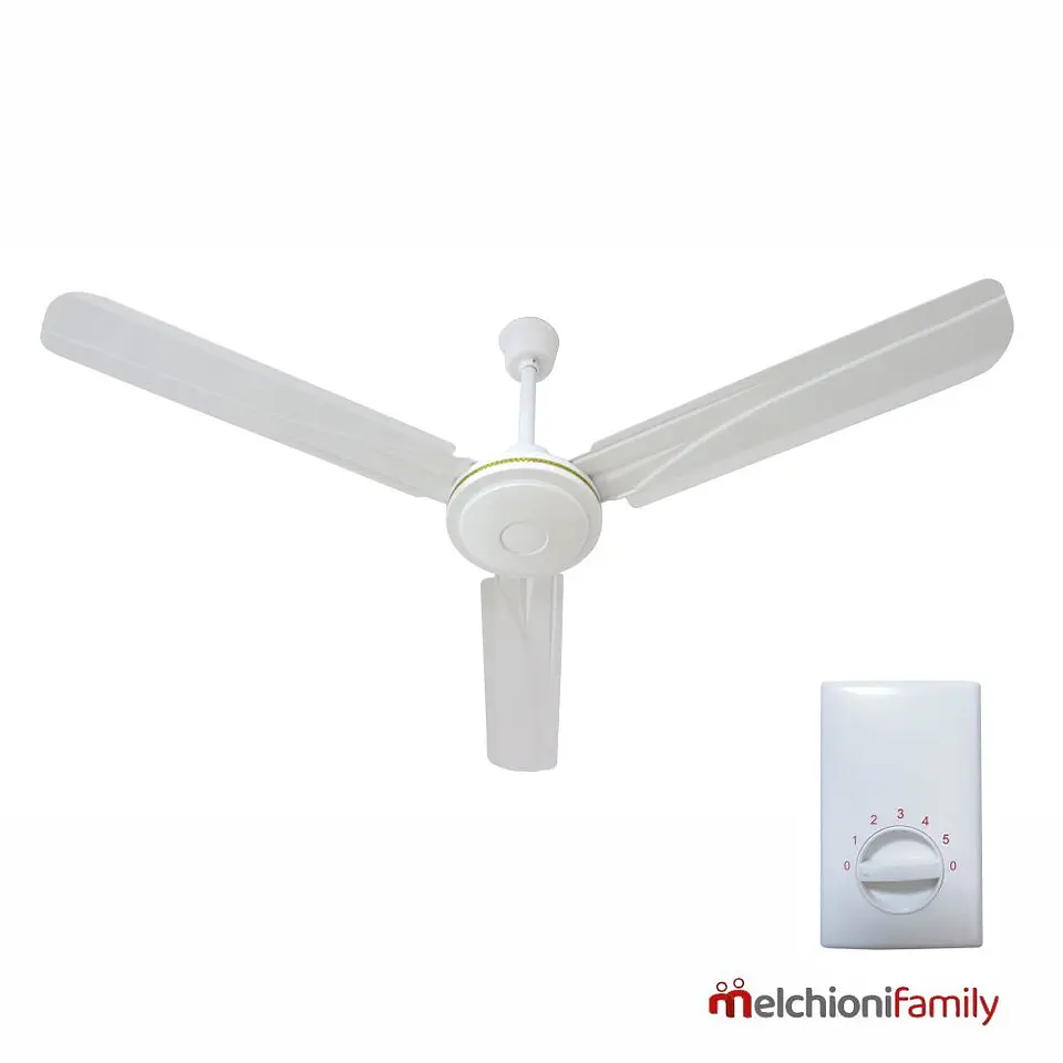 Ventoinha de Teto 65W 120cm C/ Controlador MelchioniFamily 1