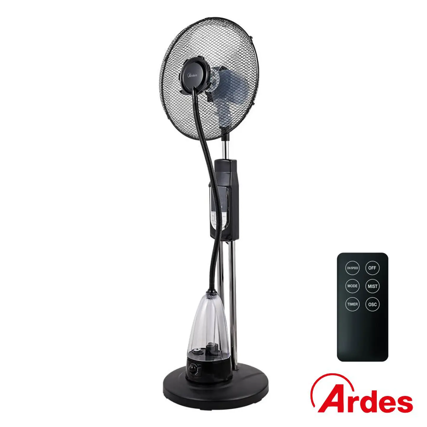 Ventoinha de Chão C/ Nebulizador 70W Ø40cm ARDES 1