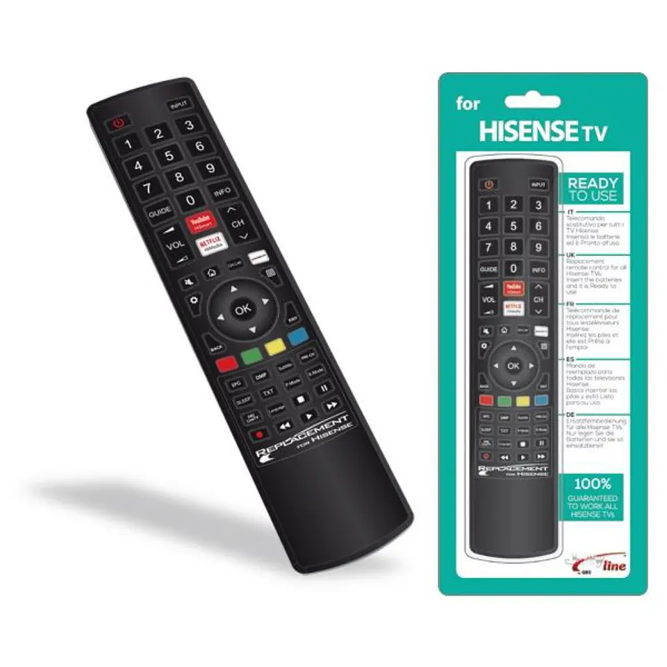 Comando TV Universal LCD/LED Hisense Smart TV 1