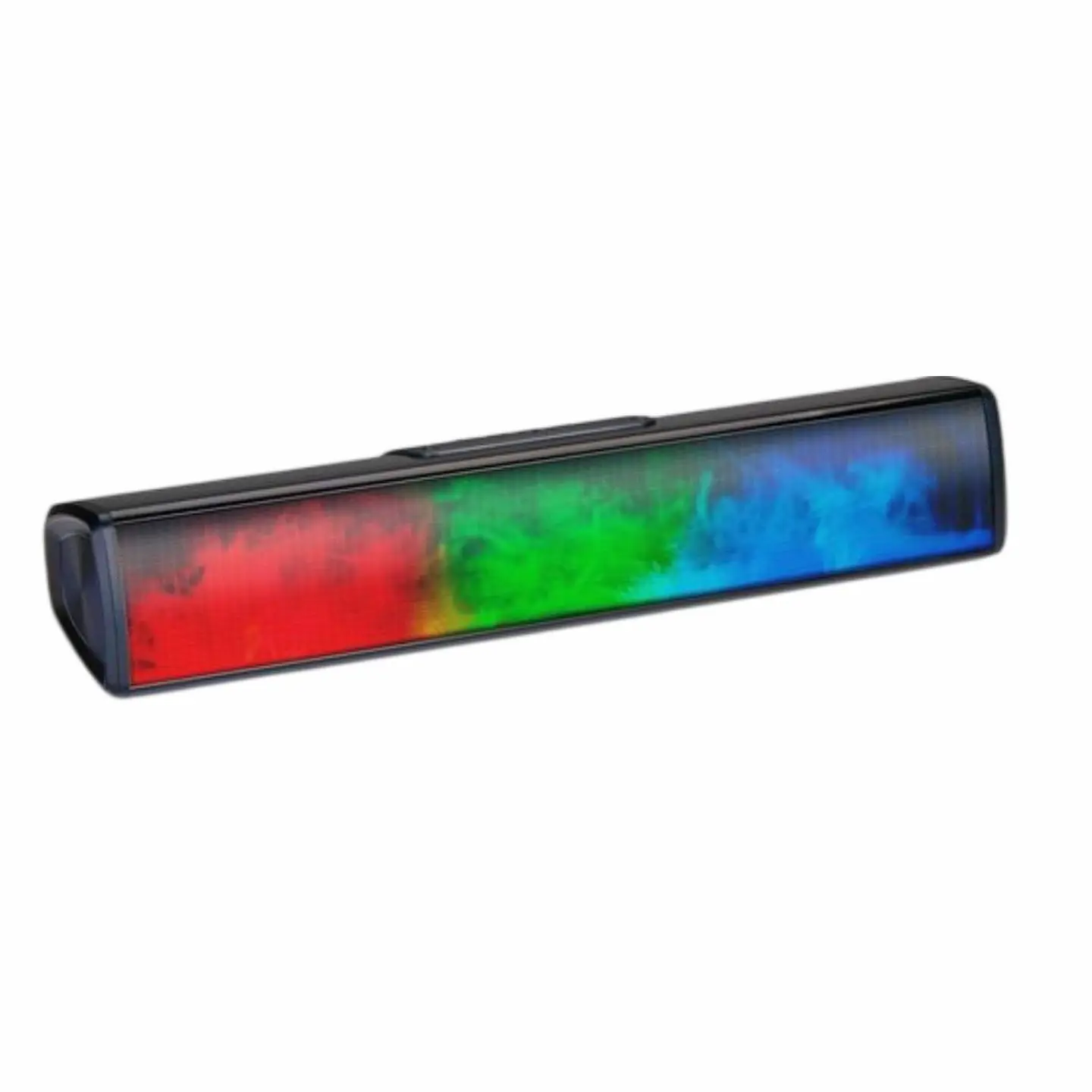 Barra de Som Bluetooth 5W Com Efeito de Chama RGB Preto 1