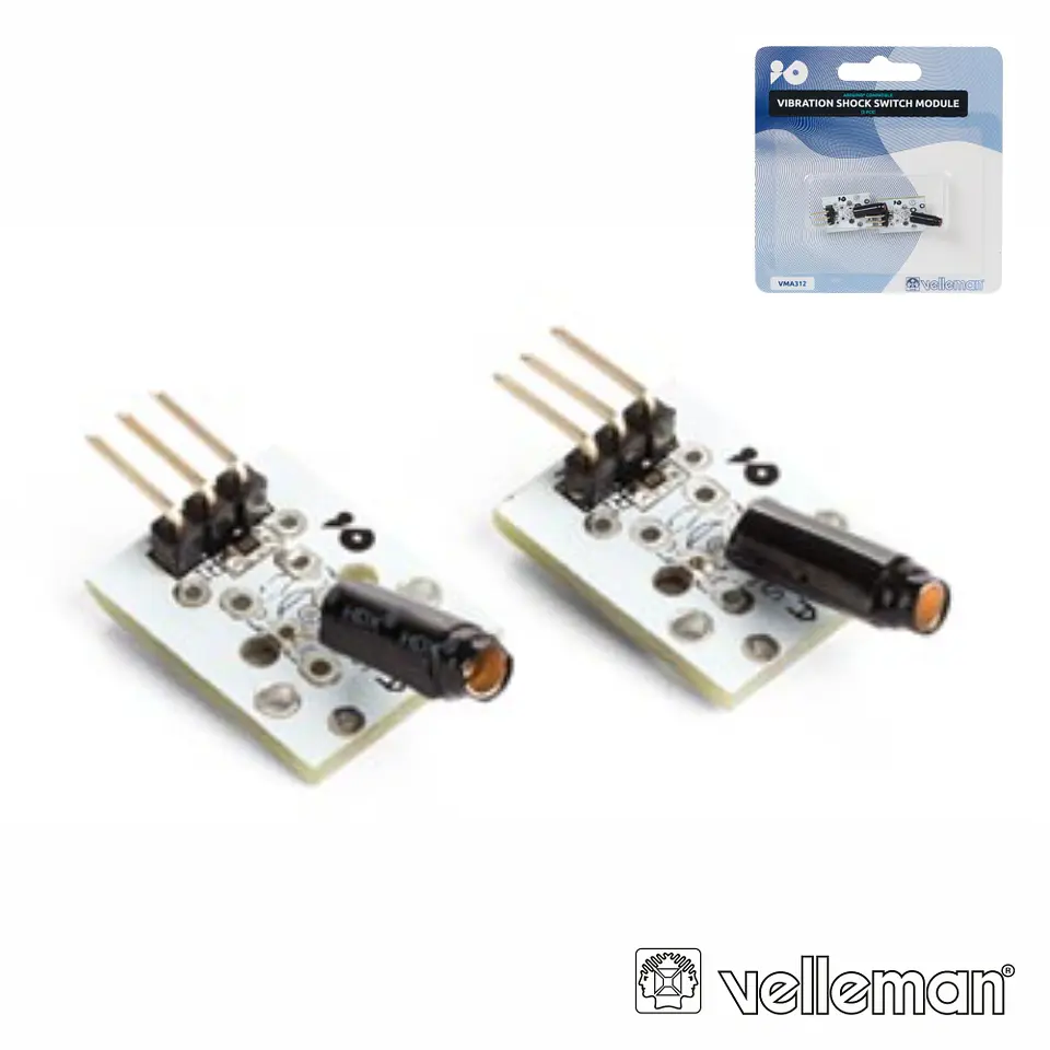 MÓDULO DE VIBRAÇÃO E CHOQUE P/ ARDUINO VELLEMAN 1