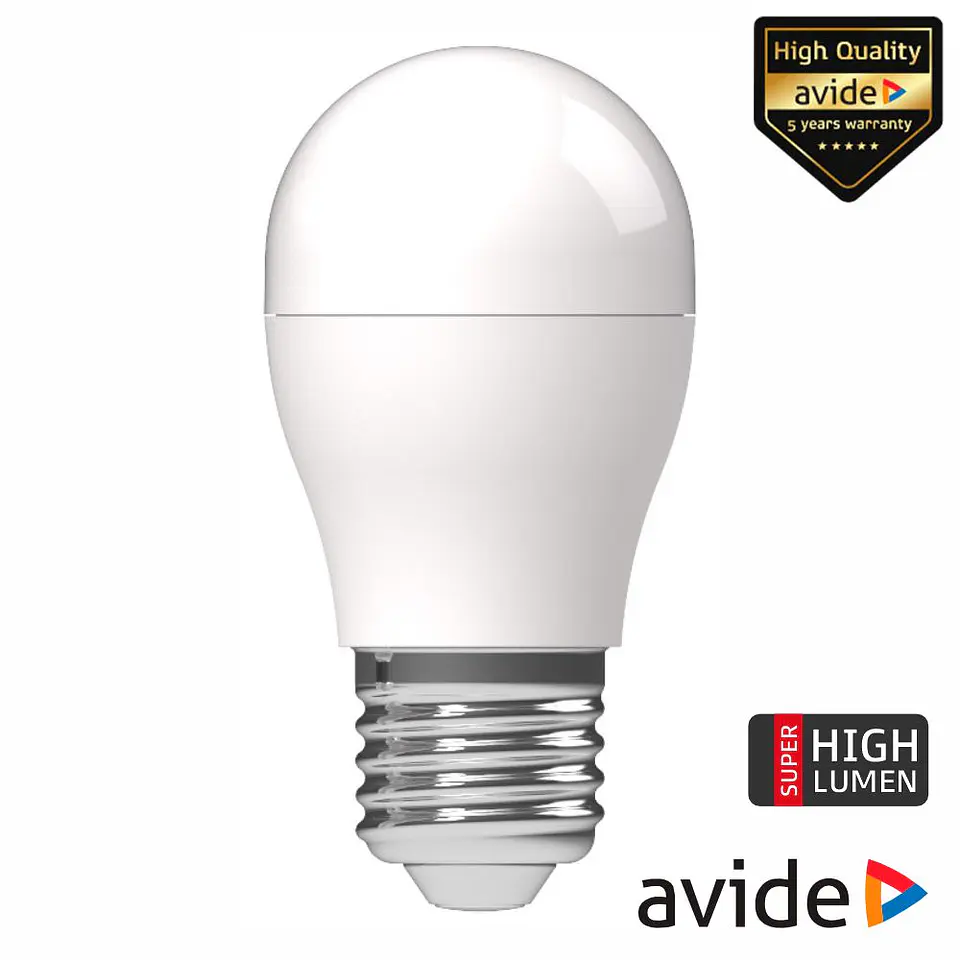 Lâmpada LED E27 Globo G45 2.9W 230V 4000K 470lm AVIDE 1
