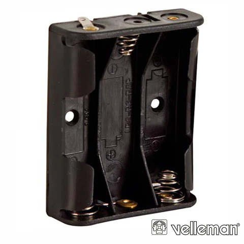 SUPORTE P/ 3 PILHAS AA VELLEMAN