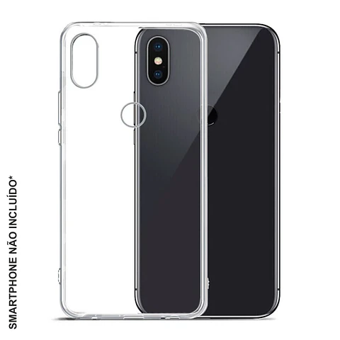 Capa Silicone Transparente P/ Xiaomi Mi A2