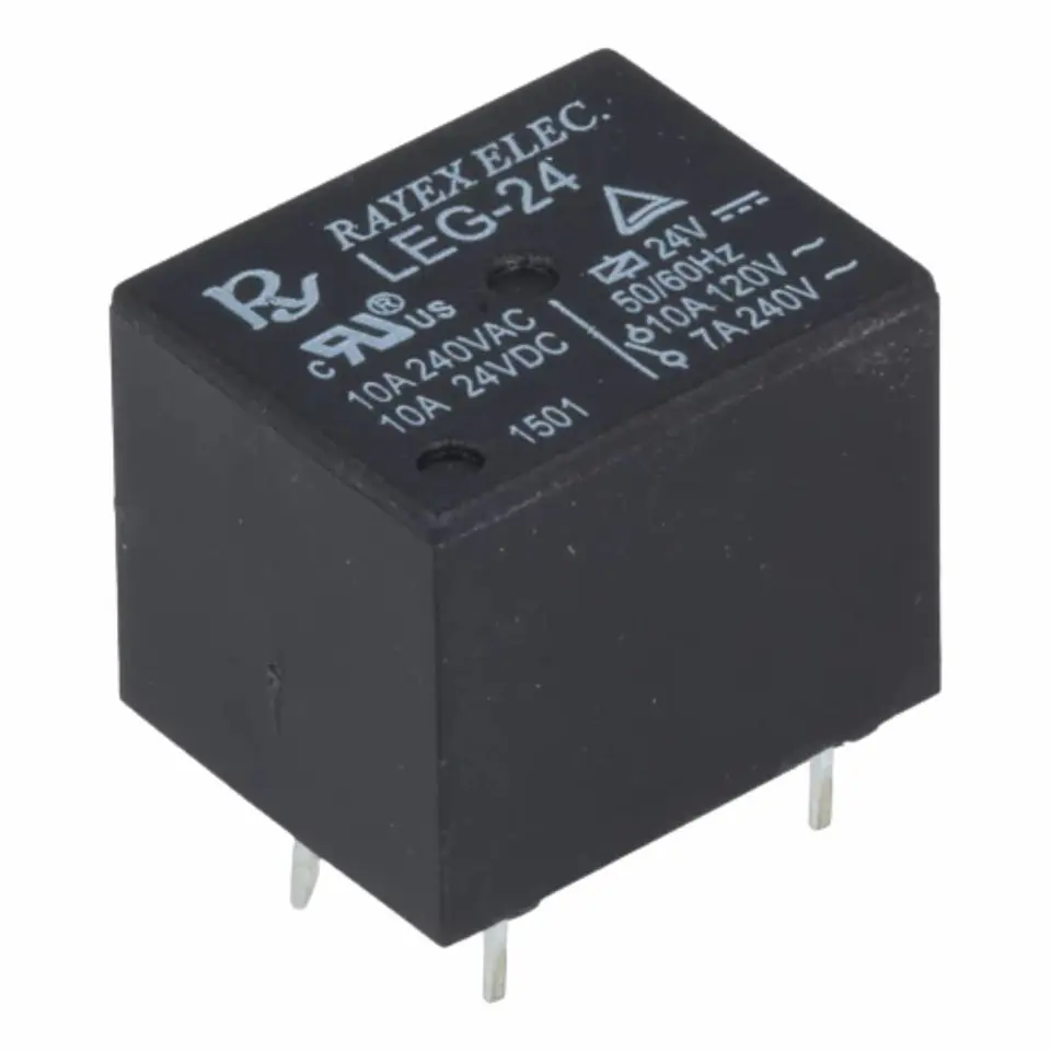 Relé 24VDC SPDT 10A 1