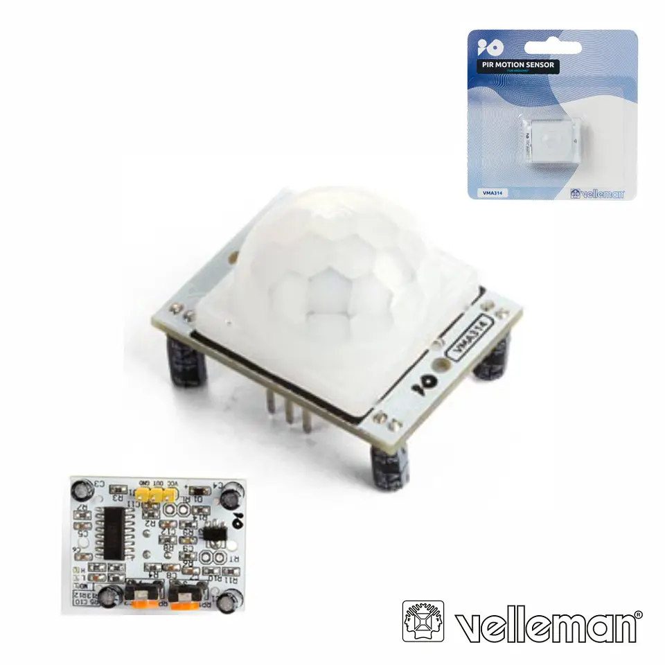 SENSOR DE MOVIMENTO P/ ARDUINO VELLEMAN 1