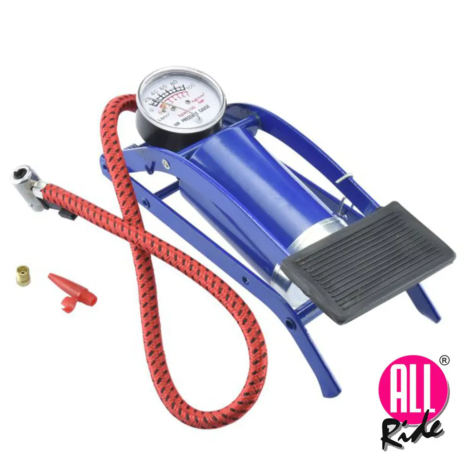 Compressor De Ar Portátil C/ Manómetro All-Ride 1