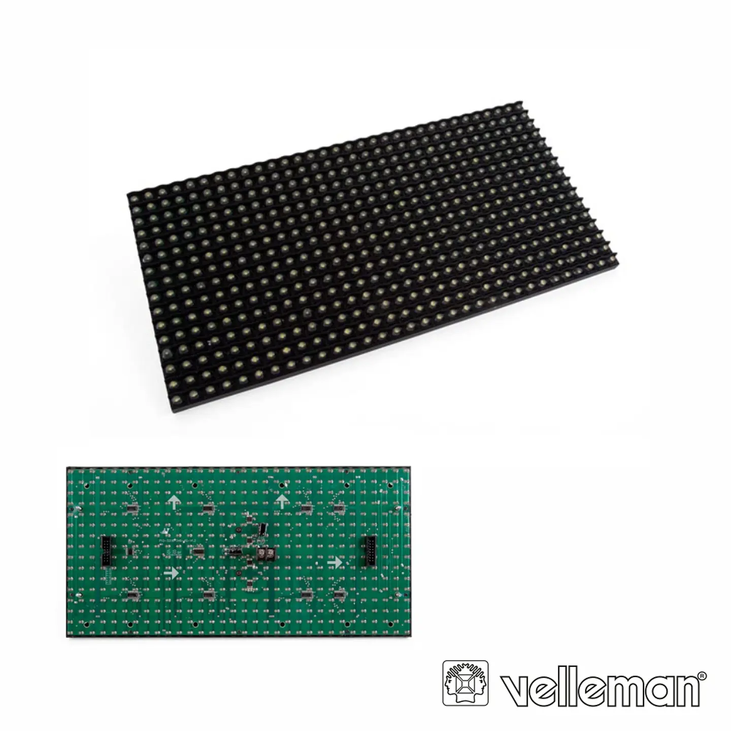 VISOR LED MATRIX C/ LEDS BRANCOS VELLEMAN 1