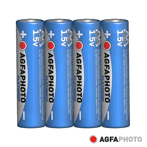 Pilha Alcalina LR6/AA 1.5V 4x POWER AGFAPHOTO
