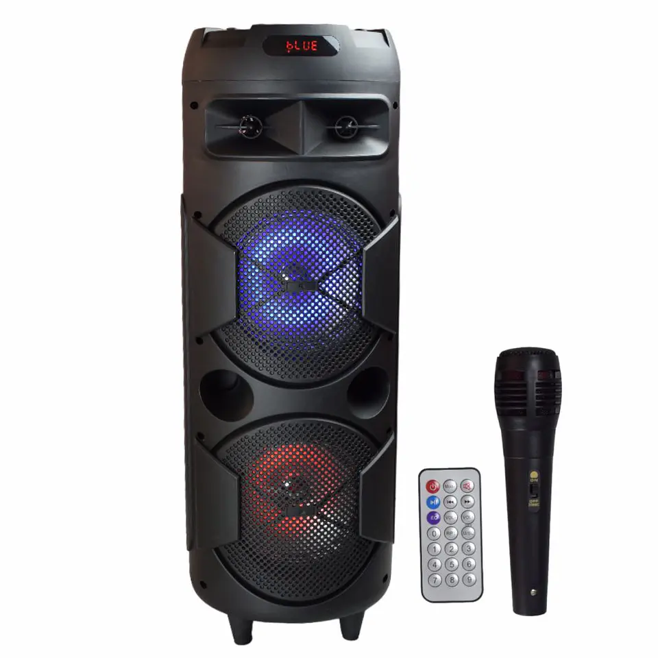 Coluna Bluetooth Portátil 650W BT/USB/AUX/FM/MIC/SD 1