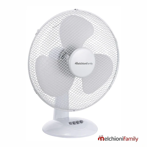 Ventoinha de Mesa Ø40cm 35W Branca MFAMILY