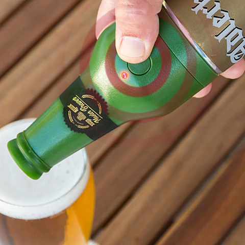 DISPENSADOR DE CERVEJA P/ LATAS 25~50CL C/ BOTÃO P/ ESPUMA