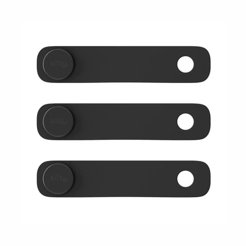 Conjunto de 3 Organizadores de Cabos em Silicone