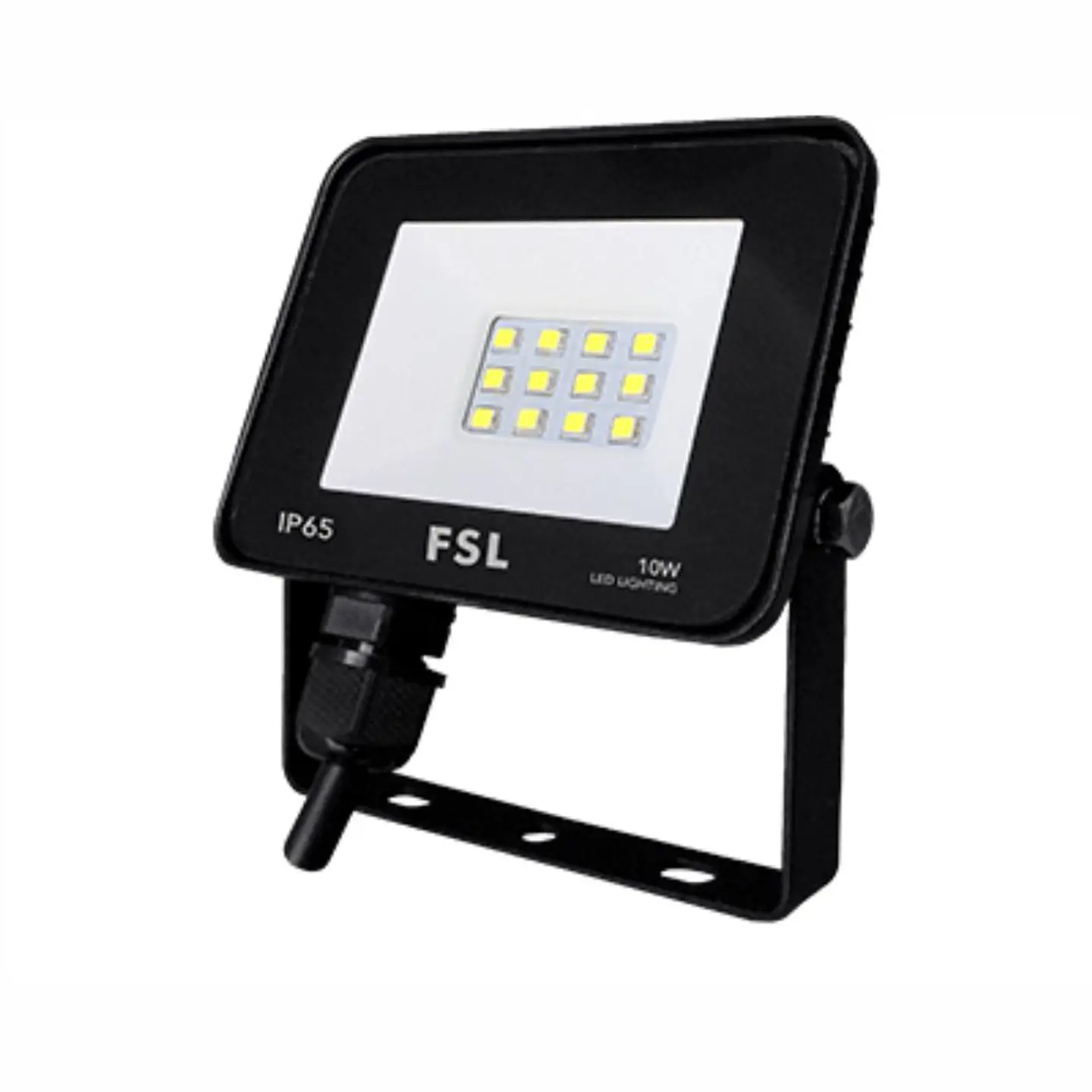 Foco LED 10W 230V 4000K 900lm Preto IP65 1