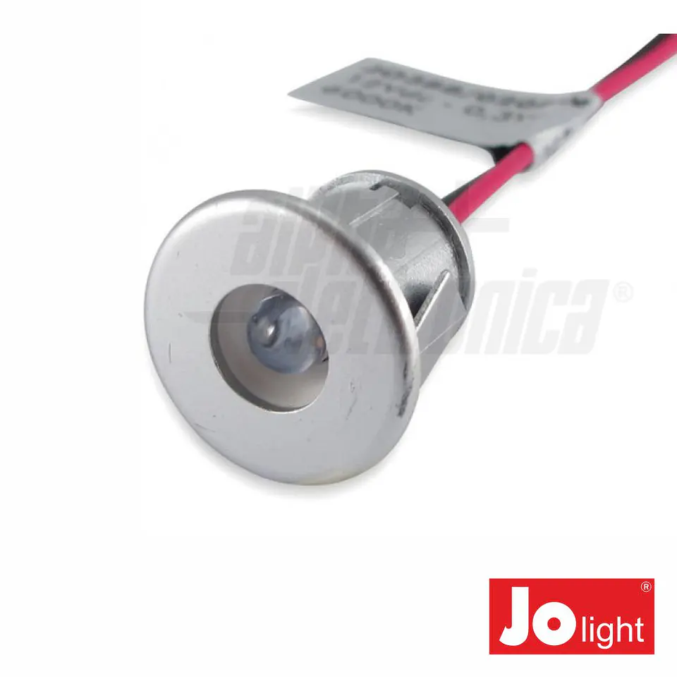 FOCO LED 0.3W 12V 18MM AZUL P/ ENCASTRAR IP20 JOLIGHT 1