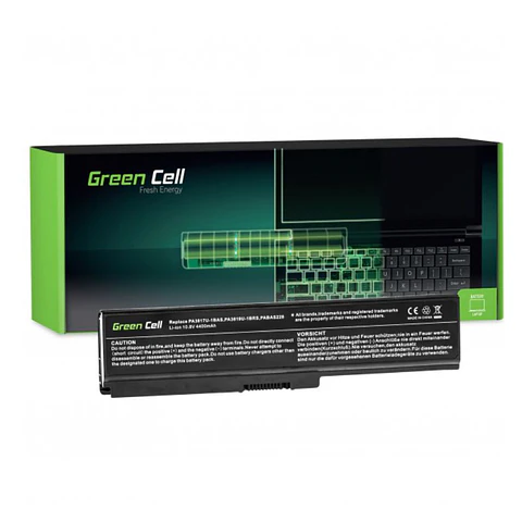 Bateria P/ Portátil Toshiba 4400mAh 10.8V GREEN CELL