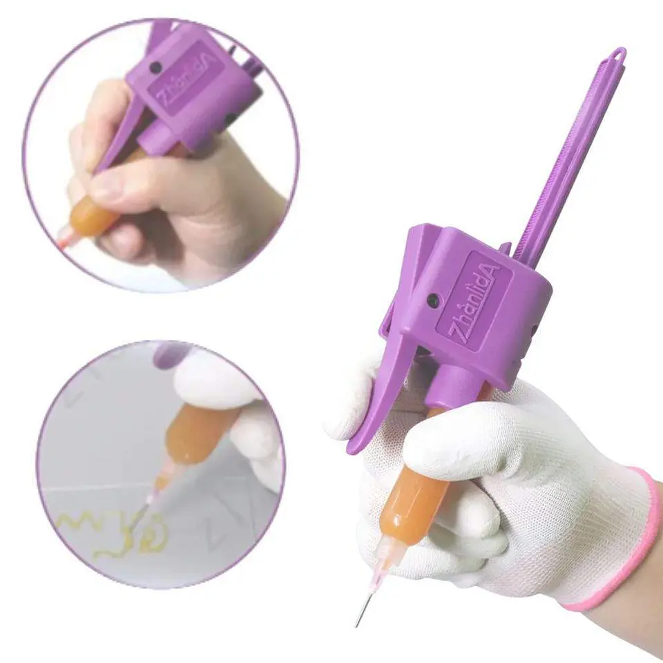 Dispensador Mecânico de Pasta Térmica / Fluxo 1