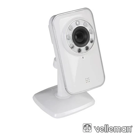 CÂMARA C/ LIGAÇÃO POR IP C/ E SEM FIOS A CORES 8 LEDS IR