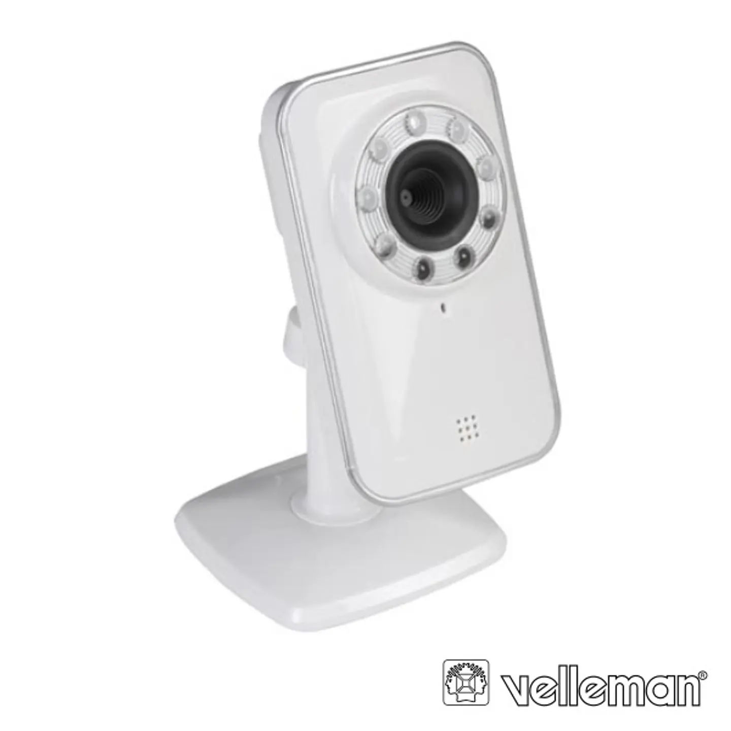 CÂMARA C/ LIGAÇÃO POR IP C/ E SEM FIOS A CORES 8 LEDS IR 1
