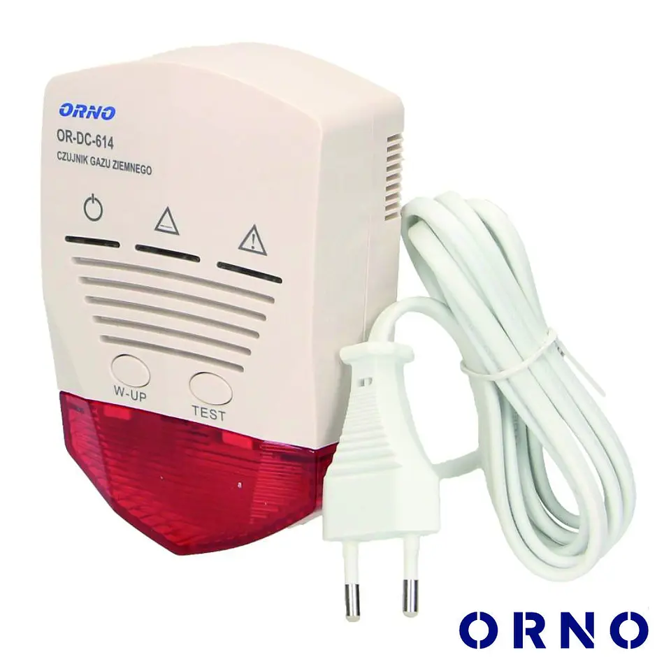 Detector De Gás C/ Alarme ORNO 1