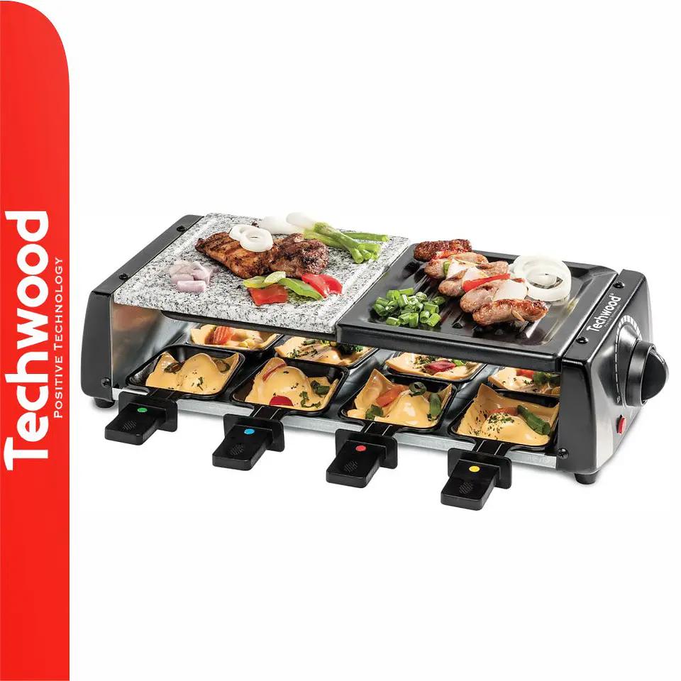Grelhador Raclette 8 Pessoas 1200W TECHWOOD 1