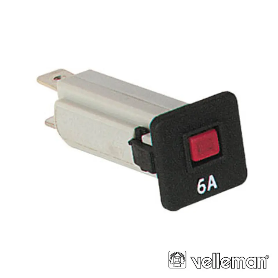 FUSÍVEL AUTOMÁTICO 6A 250VAC 1
