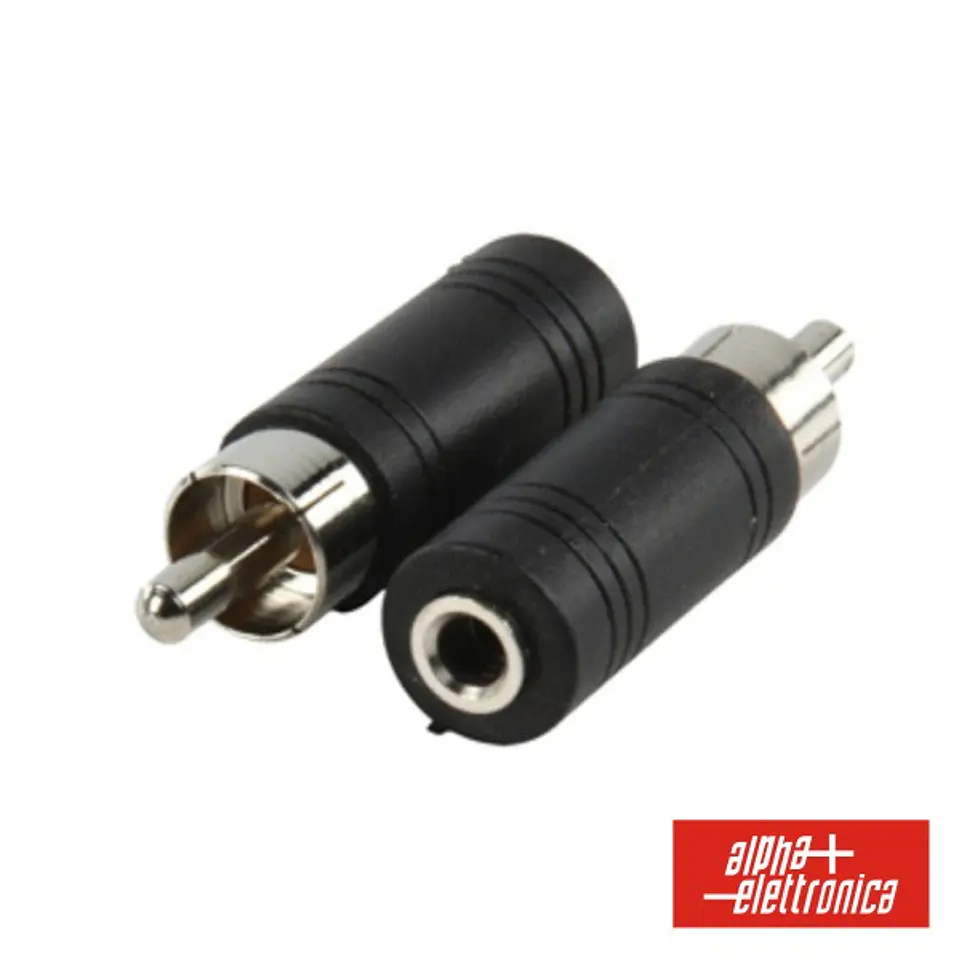 FICHA ADAPTADORA JACK 3.5MM FÊMEA MN / RCA MACHO 1