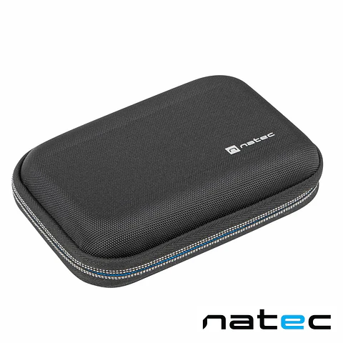 Bolsa P/ Discos Rígidos HDD/SSD 2.5" Preta Natec