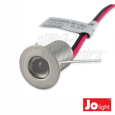 FOCO LED 0.2W 12V 14MM AZUL P/ ENCASTRAR IP20 JOLIGHT