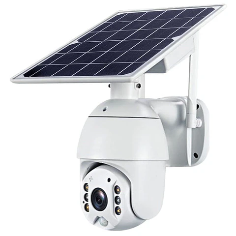 Câmara Vigilância IP 1080p Wifi C/ Painel Solar