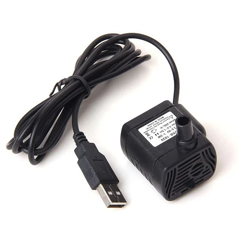 Bomba de Água Submersível USB 9V 3W 200l/H