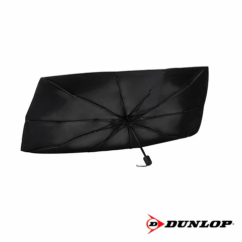 Parasol Universal Para Carro Com Armação Preto DUNLOP