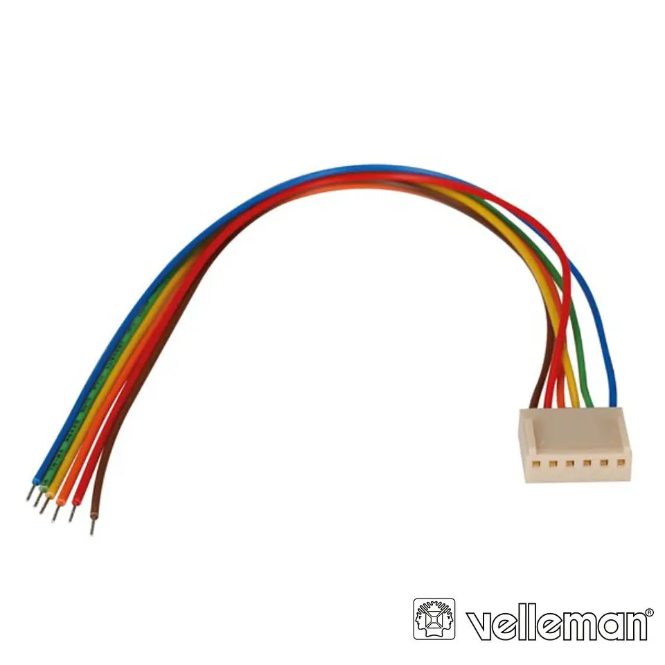 CABO P/ FICHA DE 6P VELLEMAN 1