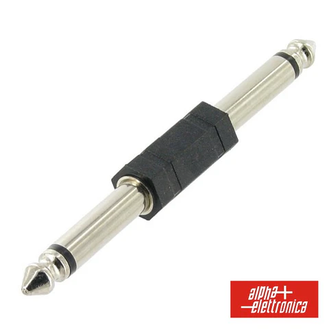 FICHA ADAPTADORA JACK 6.35MM MACHO MONO / JACK 6.35 MACHO MO