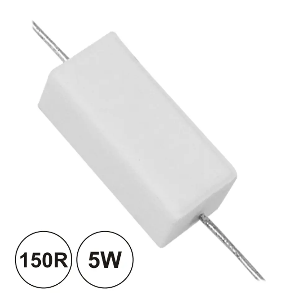 RESISTÊNCIA BOBINADA 150R 5W 1