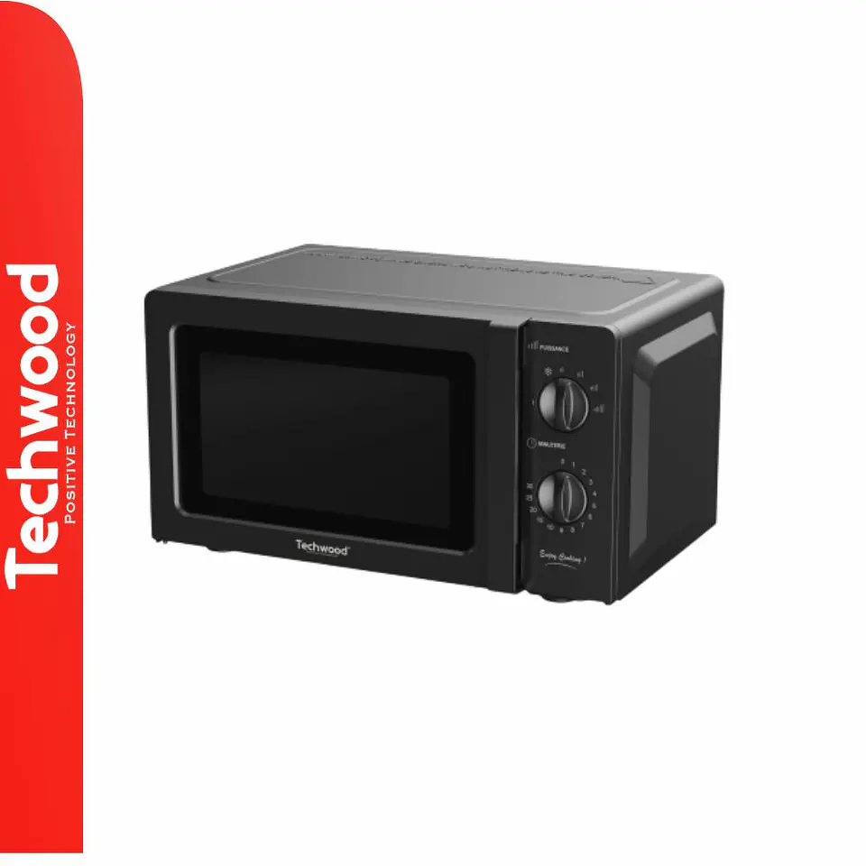 Microondas 20 Litros 700W Preto TECHWOOD 1