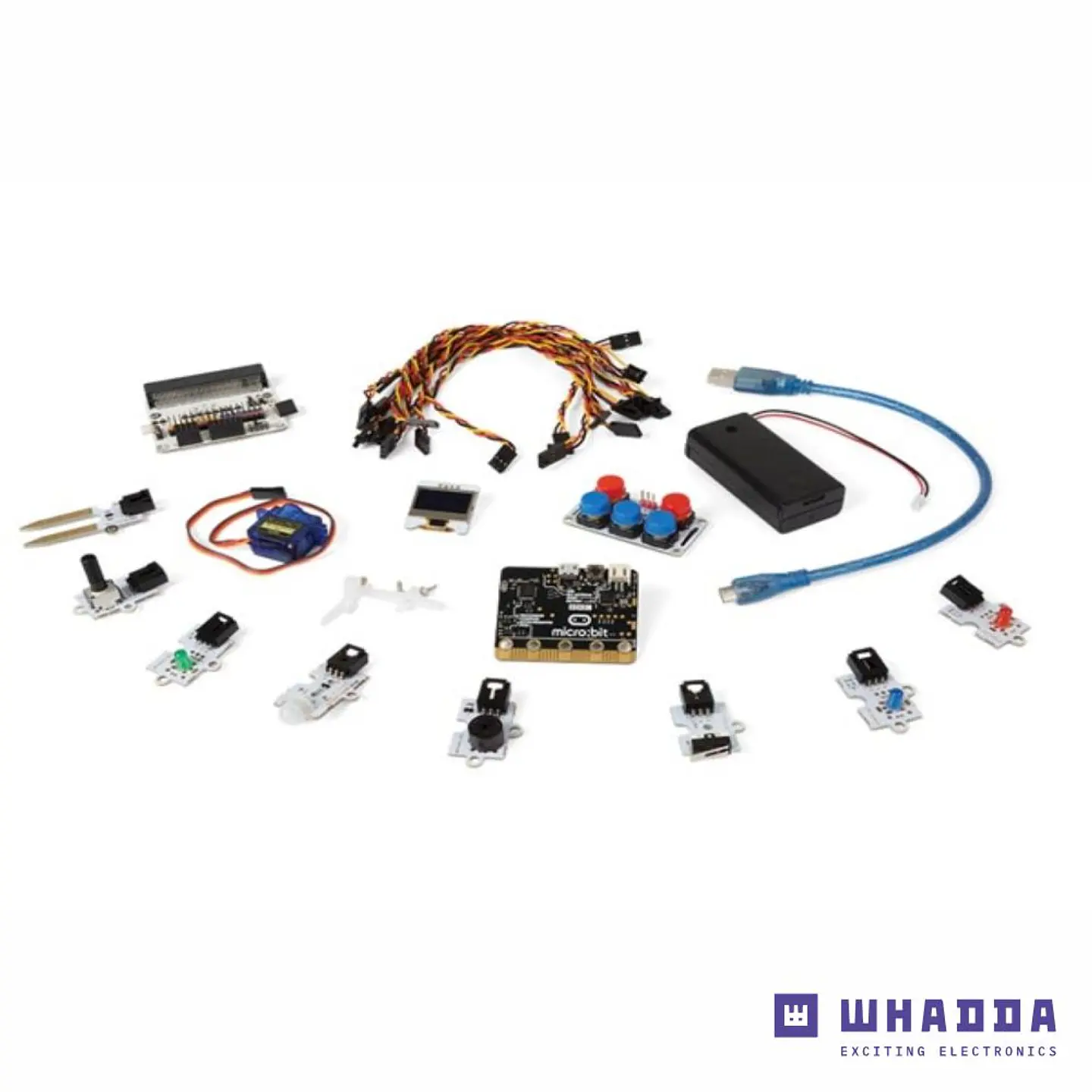 Kit Tinker Baseado Em MICROBIT WHADDA 1