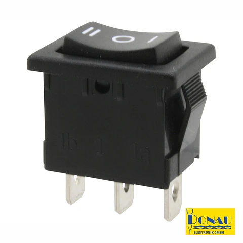 Interruptor Basculante 6A-250V SP3T ON-OFF-(ON) DONAU