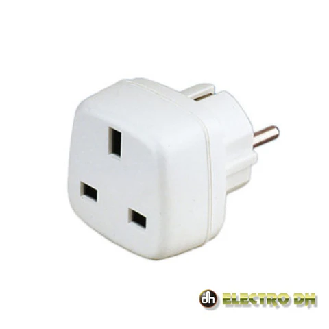 FICHA ADAPTADORA VIAGEM SCHUKO / INGLESA 16A EDH