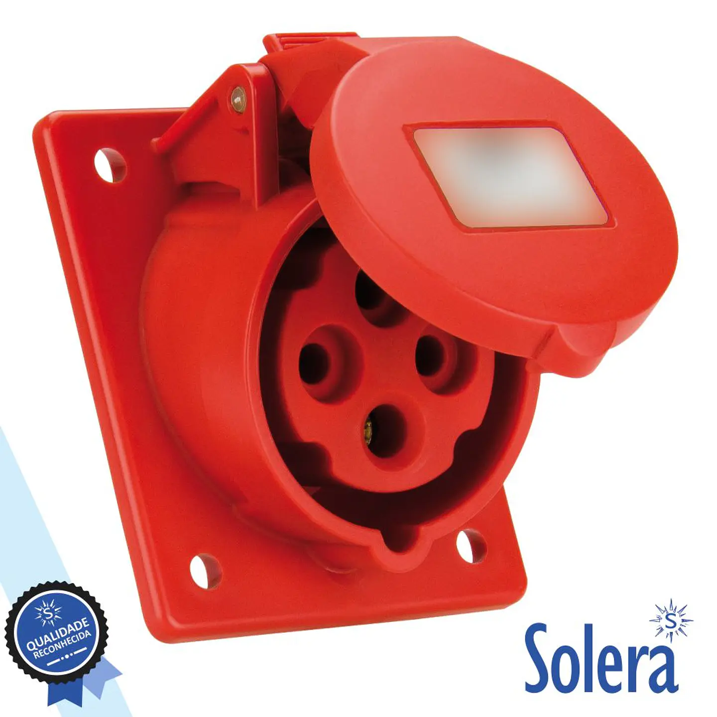 FICHA CEE FÊMEA PAINEL 3 POLOS (3P+T) TAMPA 16A IP44 SOLERA 1