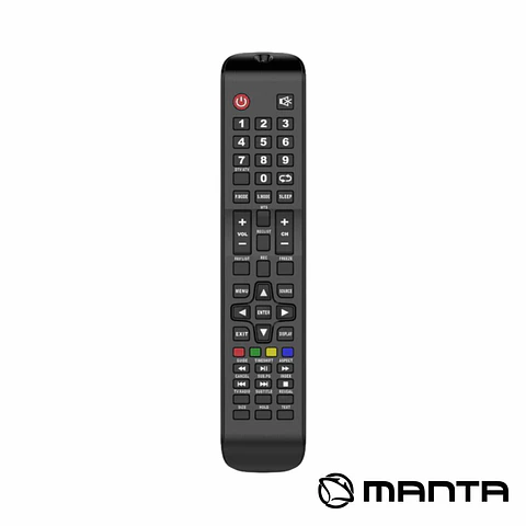 Comando TV MANTA compatível com TVs das séries N123E e N124E