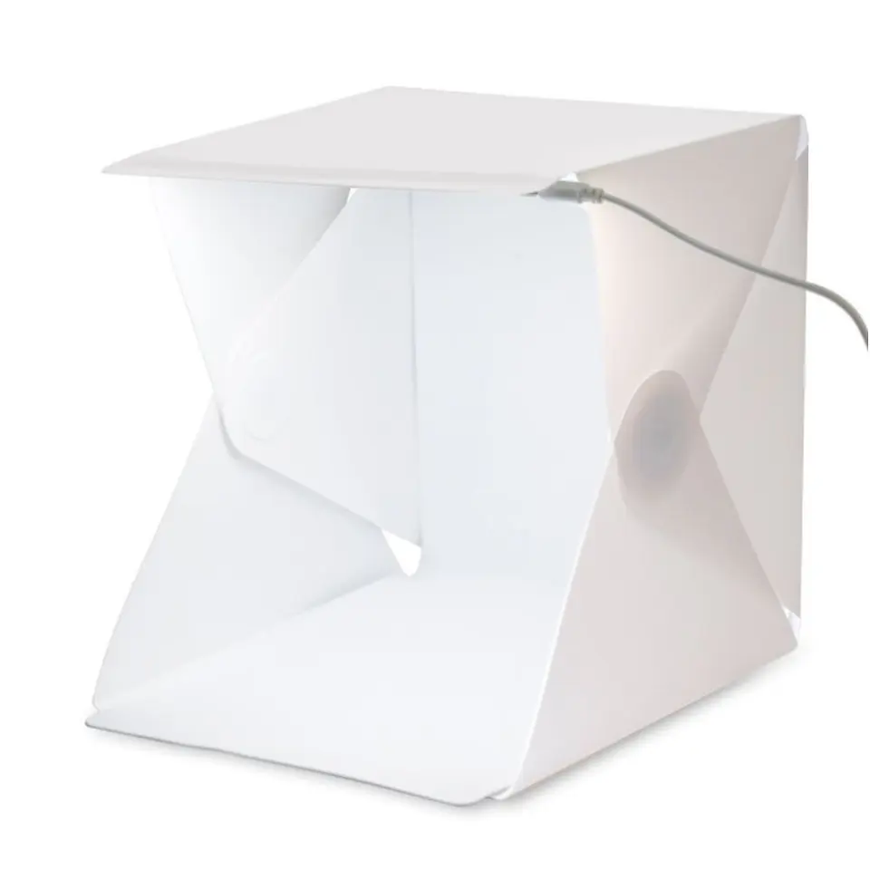Estúdio Fotografia Portátil C/ Iluminação LED 1