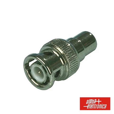 FICHA ADAPTADORA BNC MACHO / RCA FEMEA