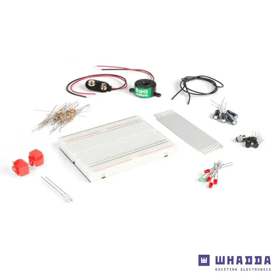 Kit de Iniciação Educacional Sem Solda WHADDA 1