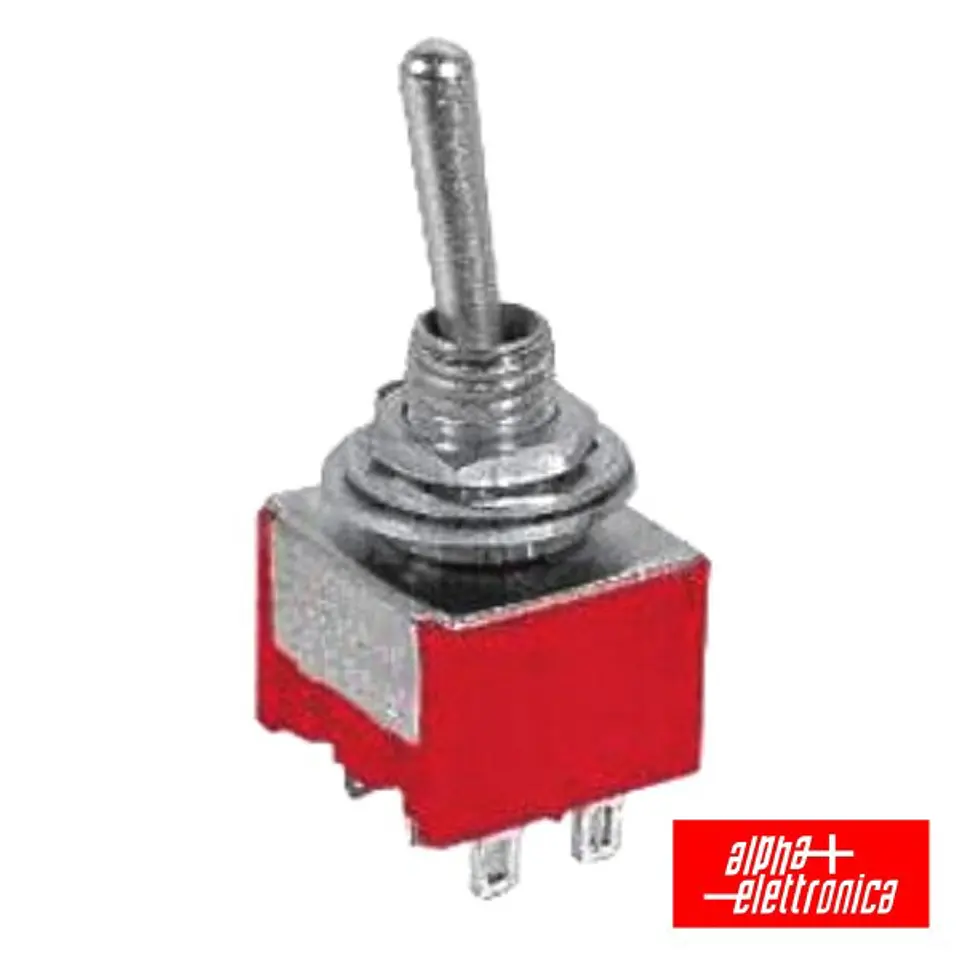 INTERRUPTOR ALAVANCA MINIATURA ON-OFF-ON PAINEL 1