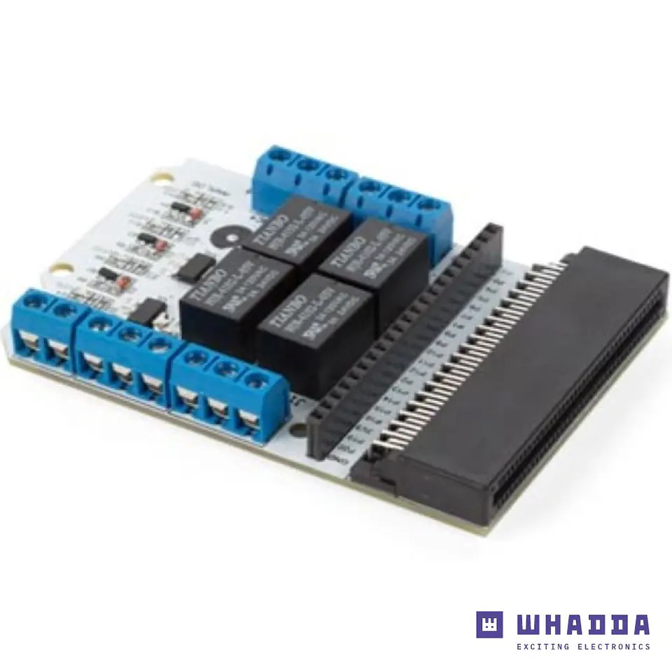 Placa Controladora de 4 Relés P/ MicroBit WHADDA 1