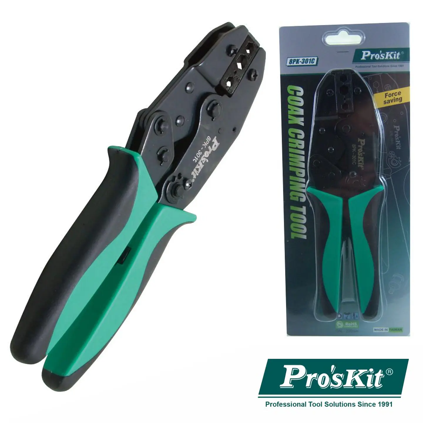 ALICATE DE CRAVAR FICHAS COAXIAIS RG PROSKIT 1