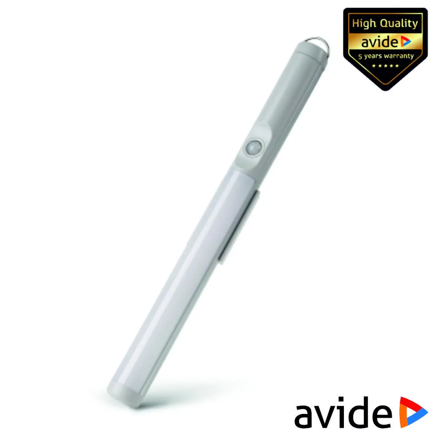 Armadura LED C/ Sensor E Bateria 2.5W 30cm 3000K 200lm AVIDE 1