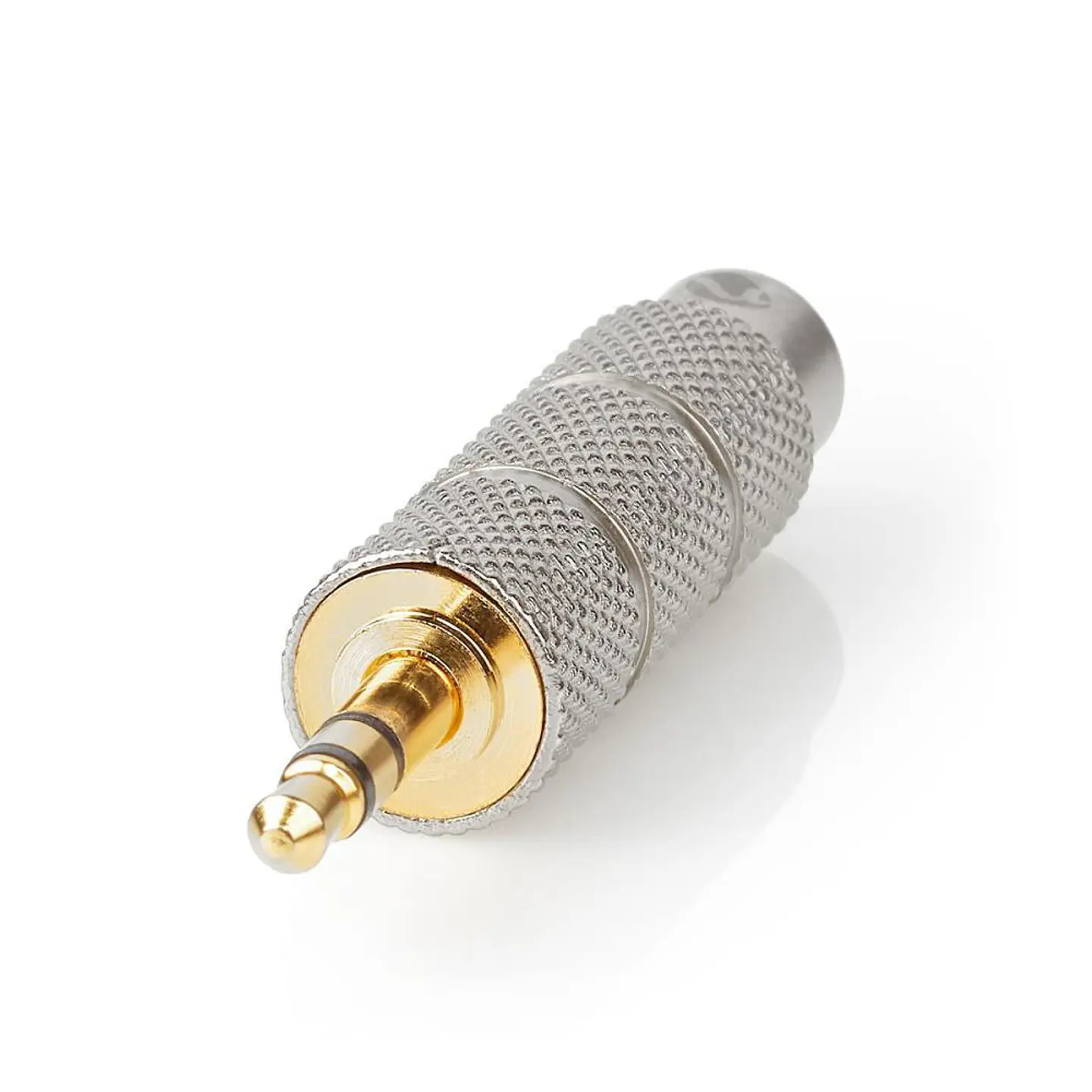 Ficha Adaptadora 3.5mm Macho ST / 6.35mm Fêmea ST 1