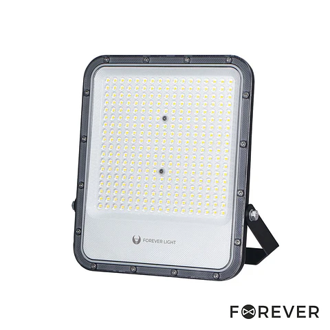 Foco LED 200W 230V 4000K 30000lm IP65 Preto FOREVER